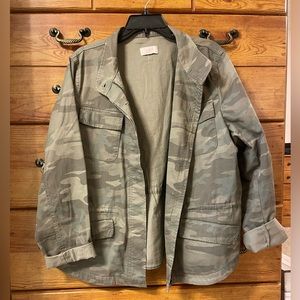 Loft Outlet camo utility jacket